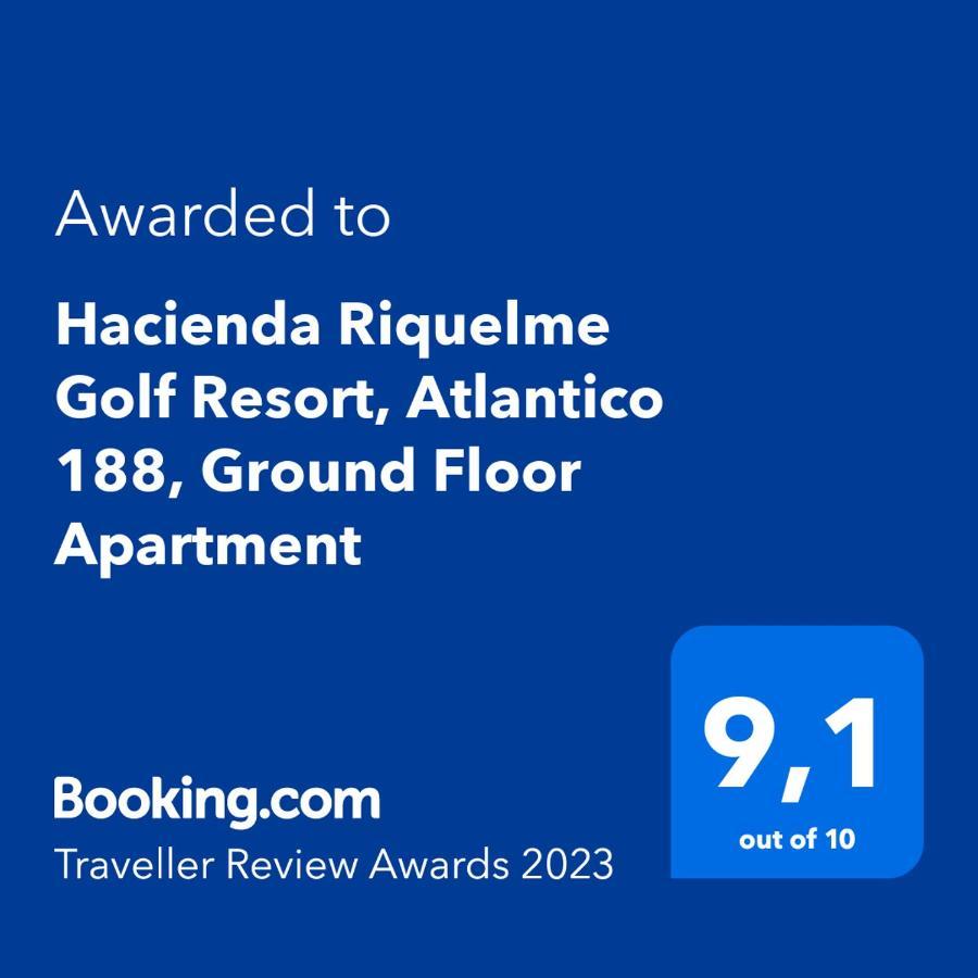 Hacienda Riquelme Golf Resort, Atlantico 188, Ground Floor Apartment Sucina Buitenkant foto